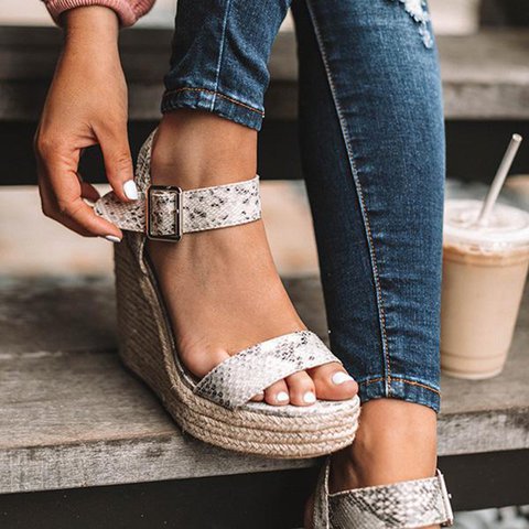Sandalias de cuña Flo | Para un look veraniego a la última