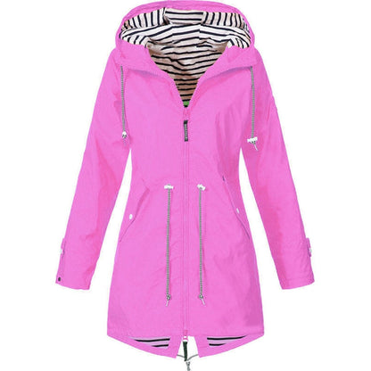 Girlie - Chaqueta - Casual - De moda - Ideal para el otoño / invierno para las mujeres