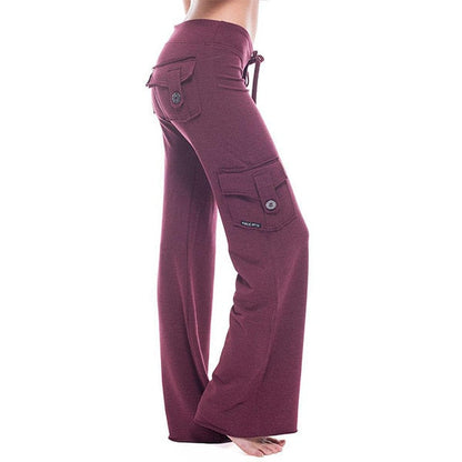 Mischa - Pantalones cargo ajustados para mujer