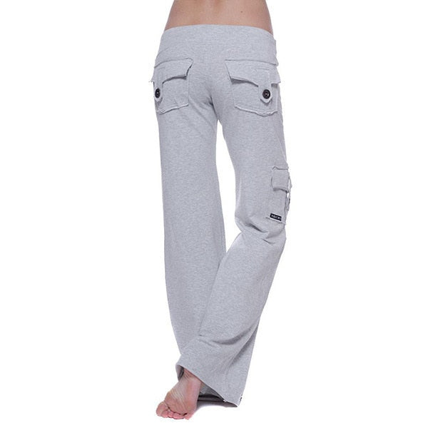 Mischa - Pantalones cargo ajustados para mujer