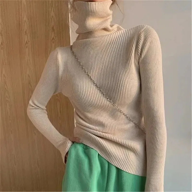 Mary | Jersey de cuello alto para mujer