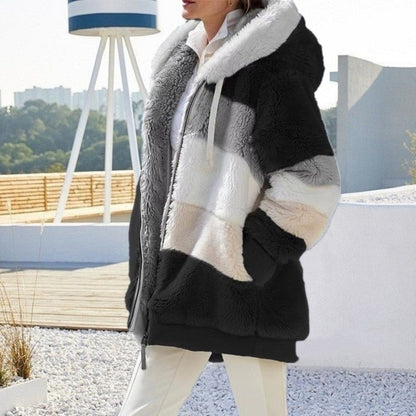 Veda - Abrigo de piel cálido y elegante para mujer
