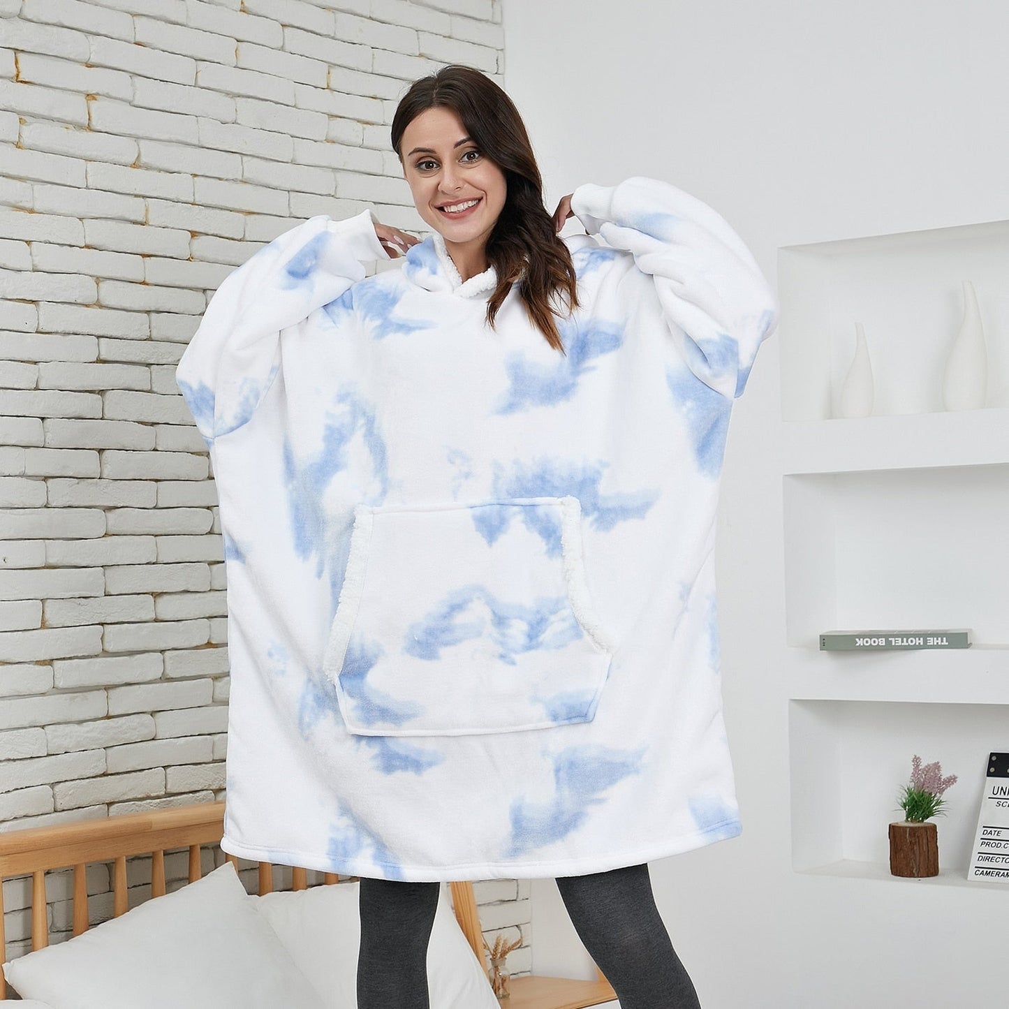 Manta con capucha Apolline