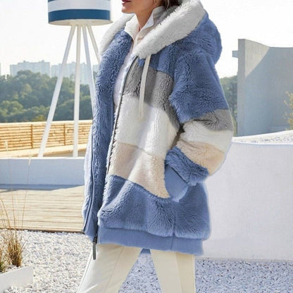 Veda - Abrigo de piel cálido y elegante para mujer