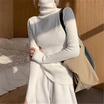 Mary | Jersey de cuello alto para mujer