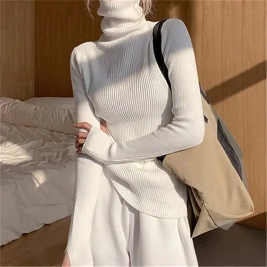 Mary | Jersey de cuello alto para mujer