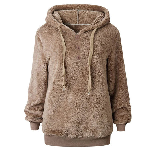 Susi | Sudadera de mujer de forro polar con capucha