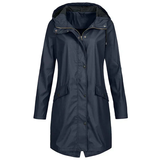 Marloes | impermeable mackintosh con capucha