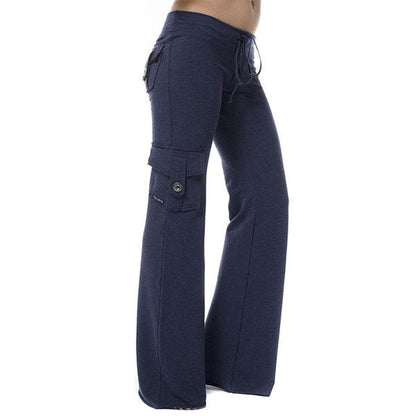 Mischa - Pantalones cargo ajustados para mujer