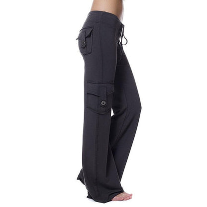 Mischa - Pantalones cargo ajustados para mujer