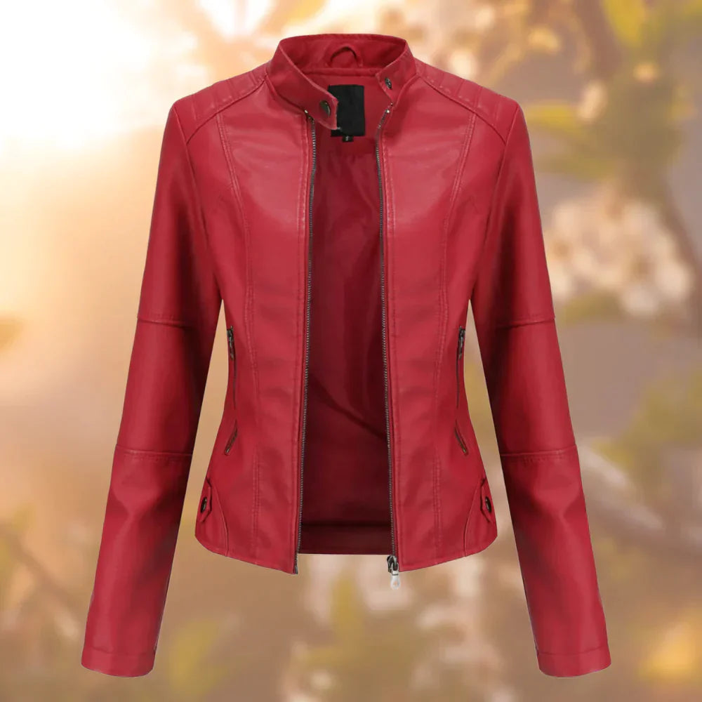 Chaqueta de cuero para mujer | Halle