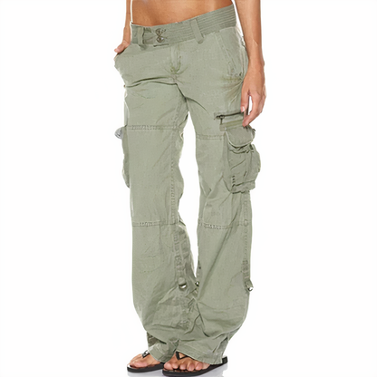 pantalones cargo señora