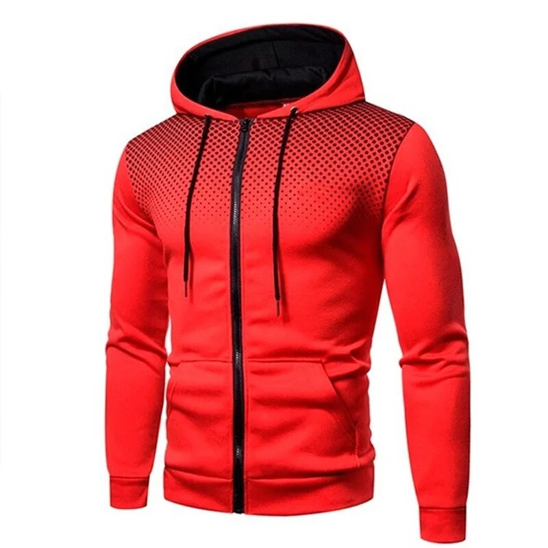 HENDRIX | Sudadera con capucha de lunares
