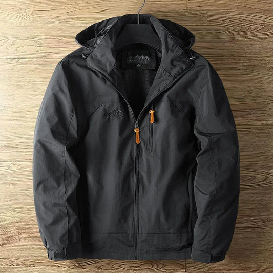 Chaqueta impermeable y transpirable para hombre