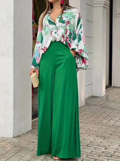 Conjunto de blusa y pantalón | Holly