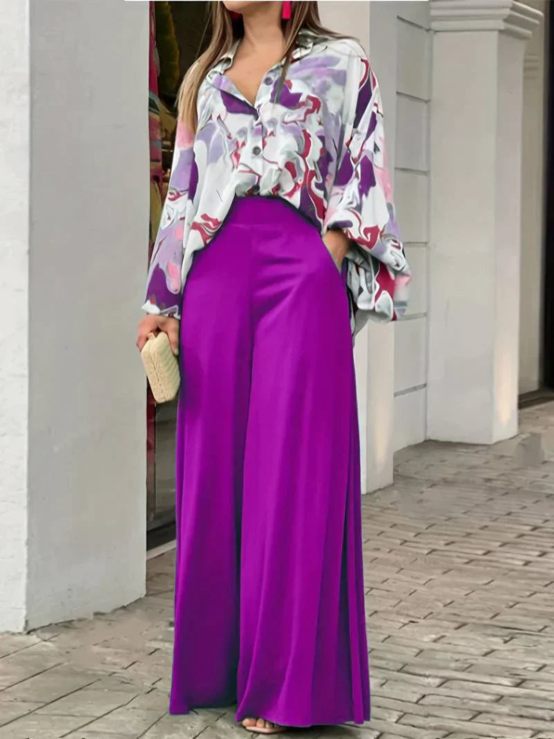 Conjunto de blusa y pantalón | Holly
