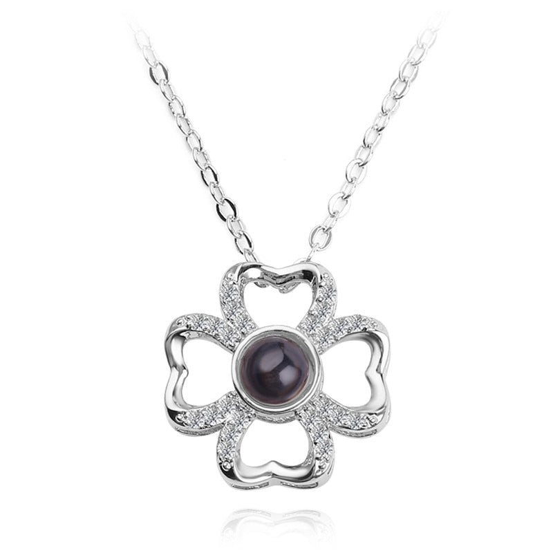 Collar I Love U | Colgante Proyección