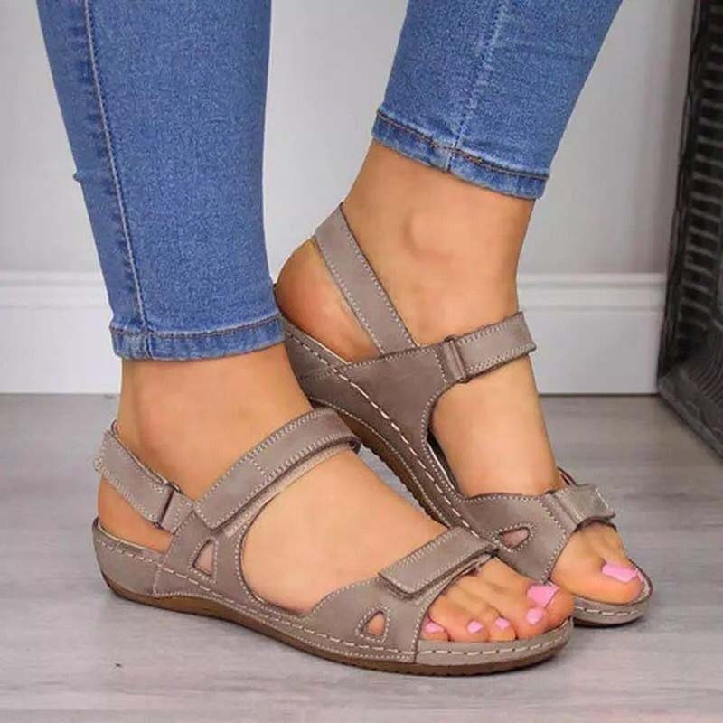 Sandalias Bambi | Sandalias ergonómicas para mujer con cierre de velcro incluido