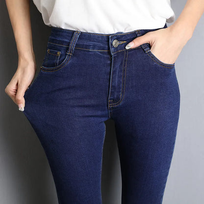 Skip Vaqueros lavados para mujer