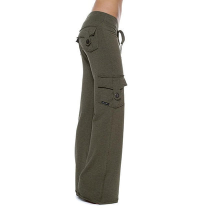 Mischa - Pantalones cargo ajustados para mujer