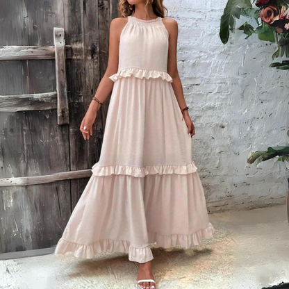 Hanna | Elegante vestido maxi con bolsillos