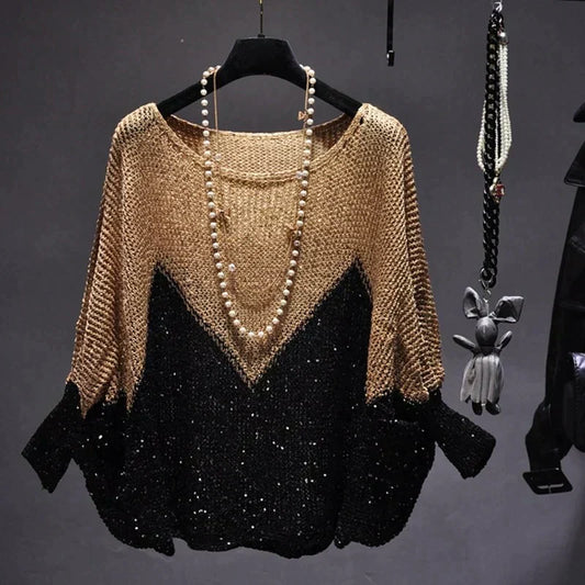 Prisila Sweater | Jersey de mujer con lentejuelas