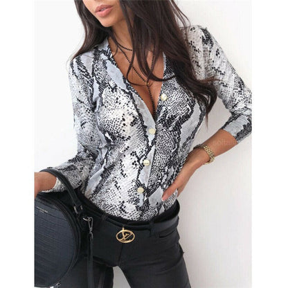 Tatiana Sweater | Jersey sexy y elegante con estampado animal