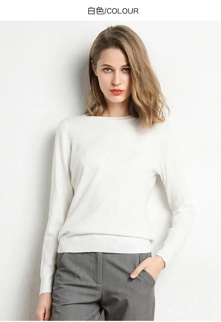 Vaughn| Jersey de manga larga para mujer