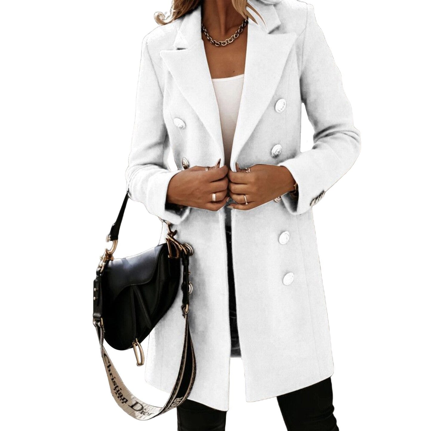 Chaqueta de abrigo de señora a la moda | Marysa