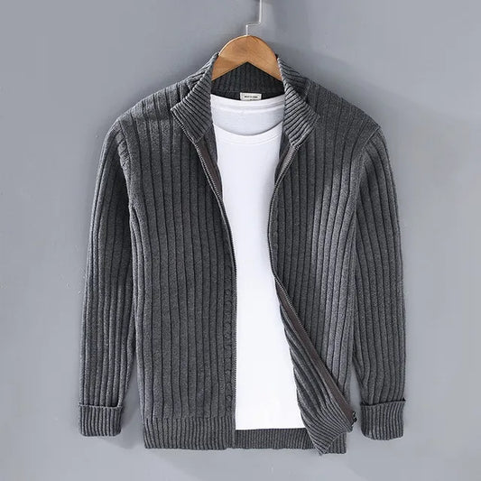 Xiros Sweater | Suéter con cremallera informal para hombre