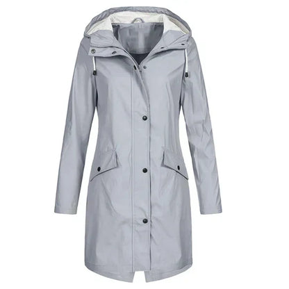Marloes | impermeable mackintosh con capucha