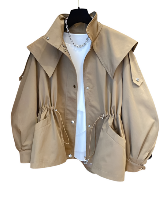 Chaqueta con capucha ligera y deportiva | Ideal para actividades al aire libre para mujeres