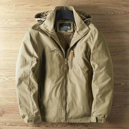 Chaqueta impermeable y transpirable para hombre