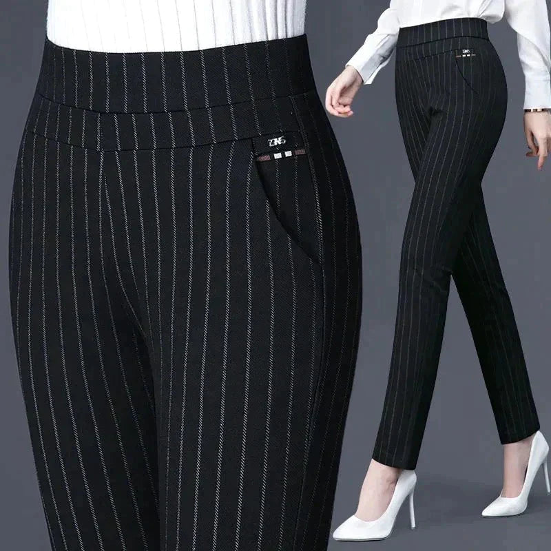 Pantalones elásticos para señora