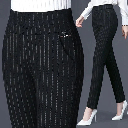 Pantalones elásticos para señora