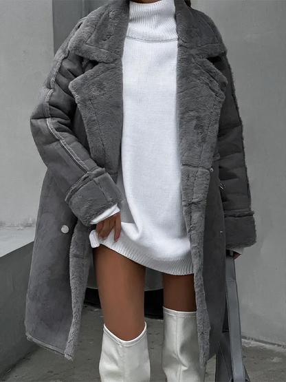 Mujeres | Abrigo de invierno sencillo y elegante