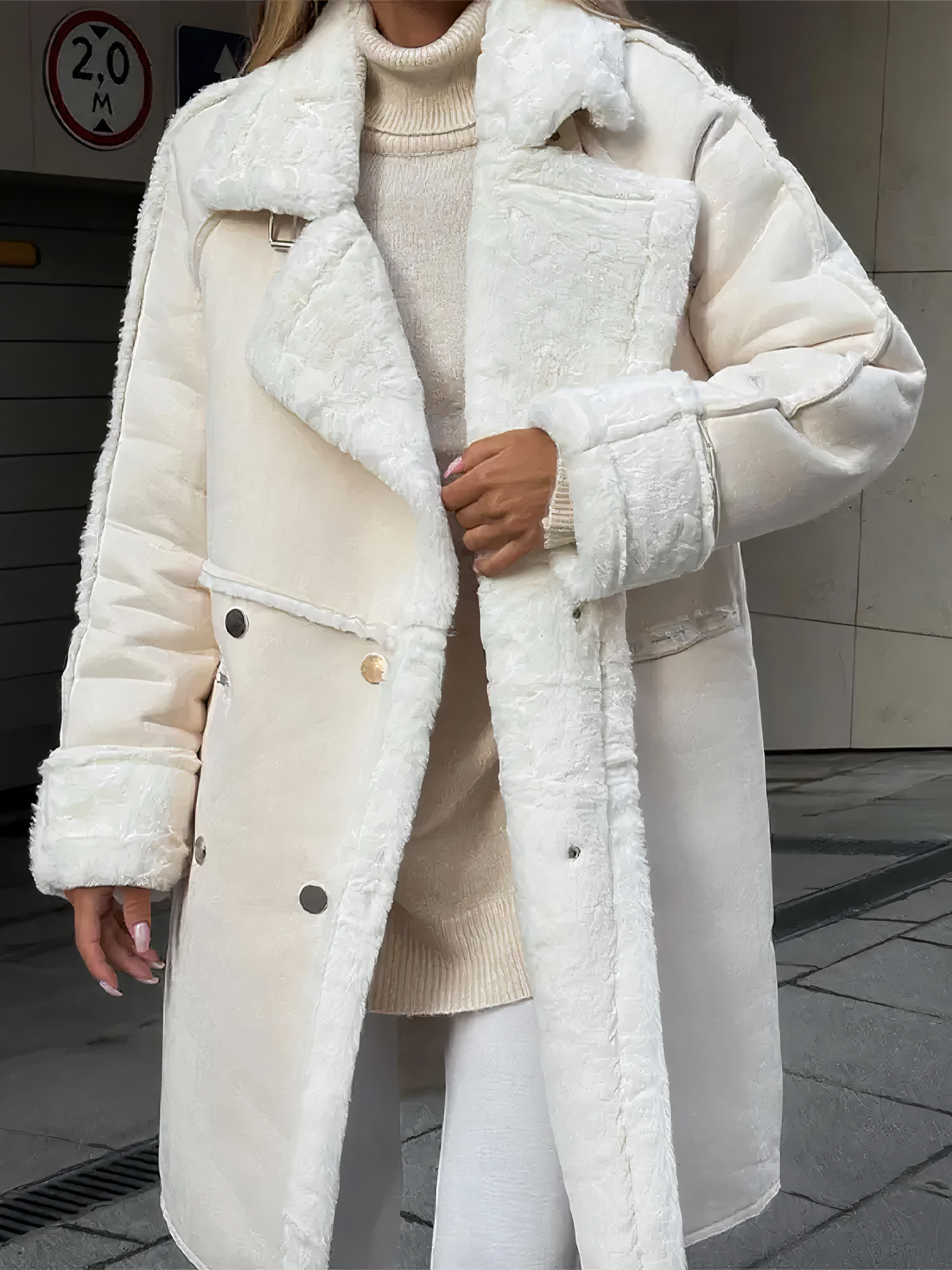 Mujeres | Abrigo de invierno sencillo y elegante