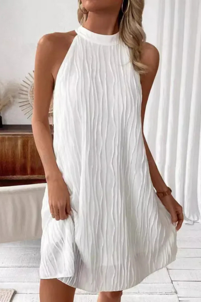 Indie | Mujer Halter Vestido sin espalda