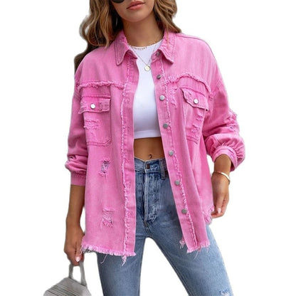 Jasmine | Chaqueta vaquera elegante y casual chic para mujer