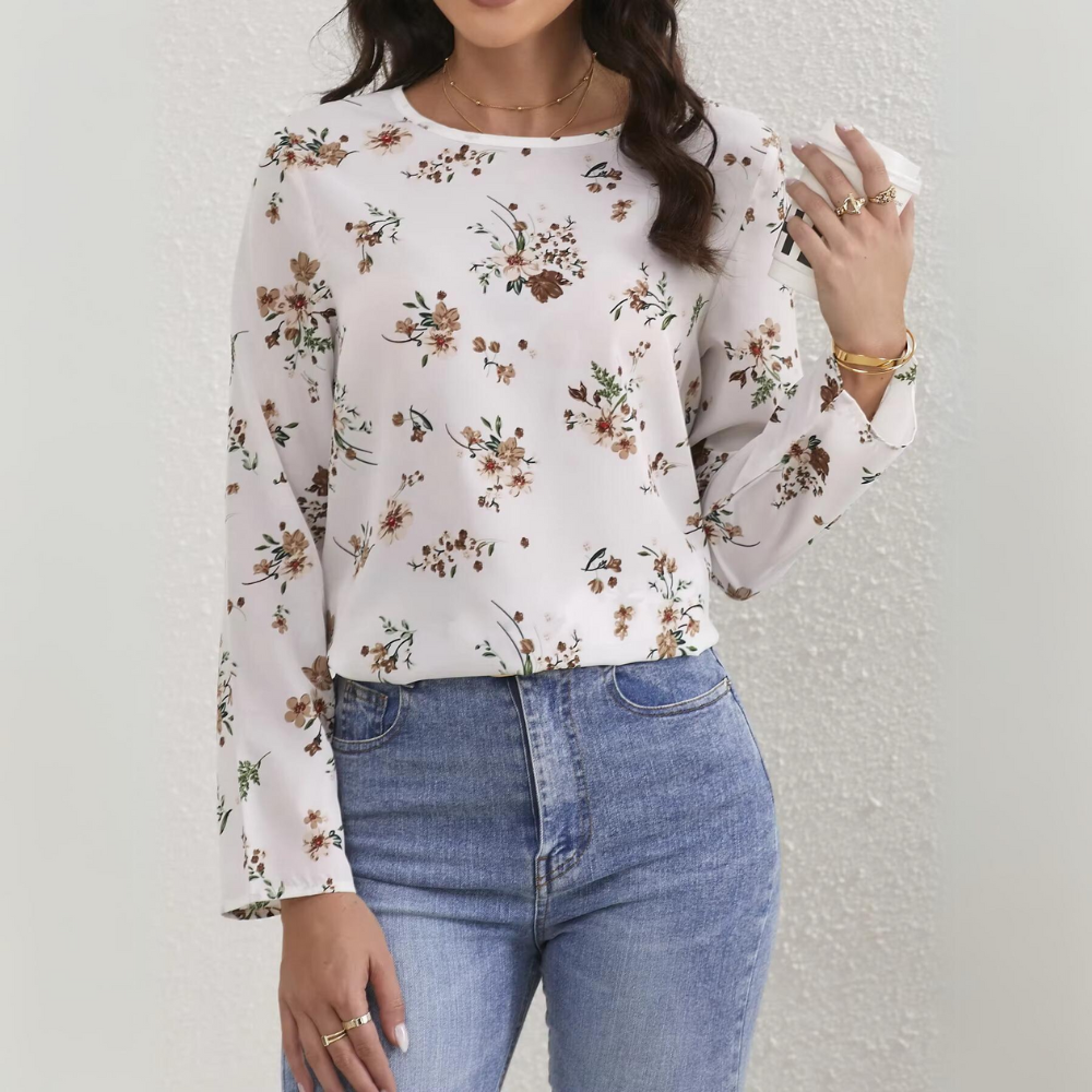 Isolde | Blusa floral informal