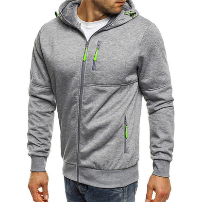 Jacks | sudadera con capucha y cremallera para hombre