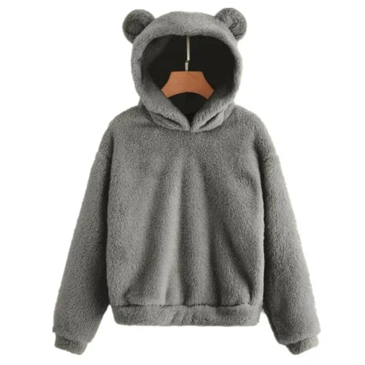 Isabelle - Sudadera con capucha en forma de oso