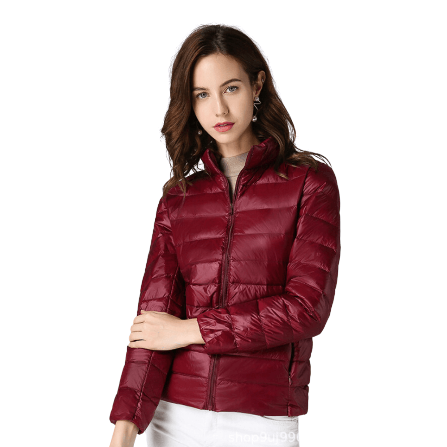 Chaqueta impermeable ultraligera para mujer