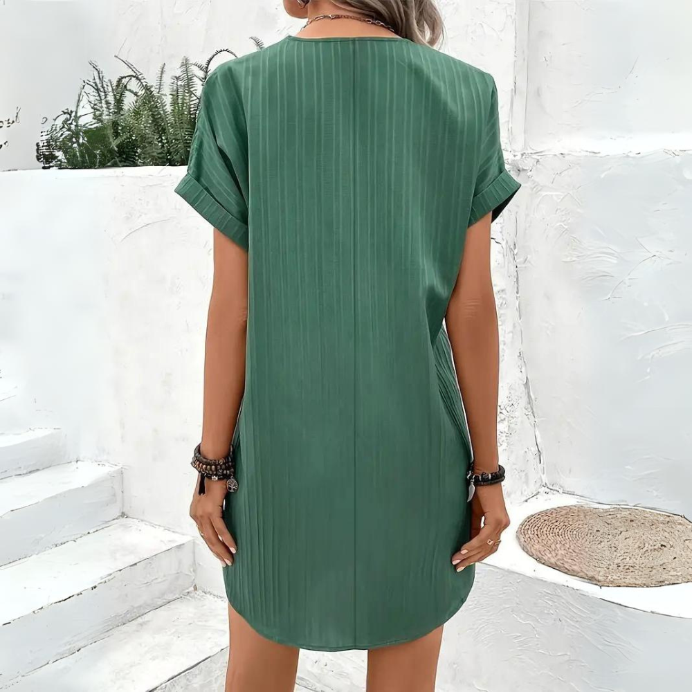 Jasmine | Vestido con cuello en V