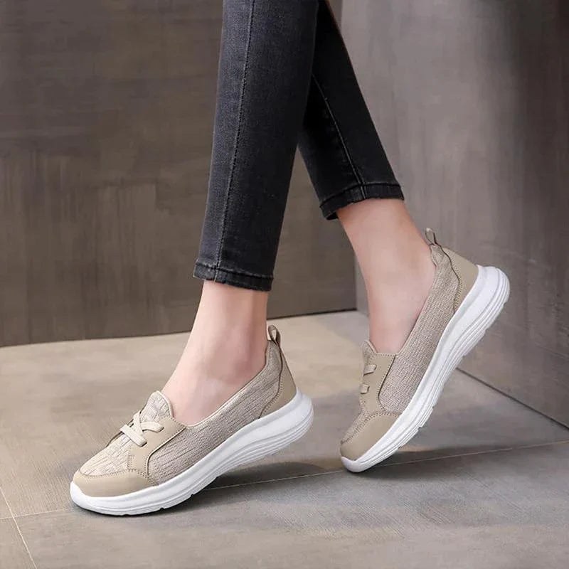 Damskie Wsuwane Sneakersy Casual