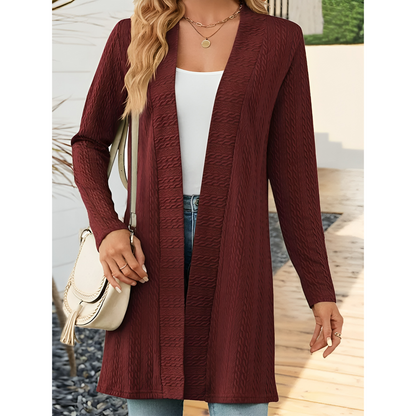 Bienne Cardigan | Chaqueta casual lisa