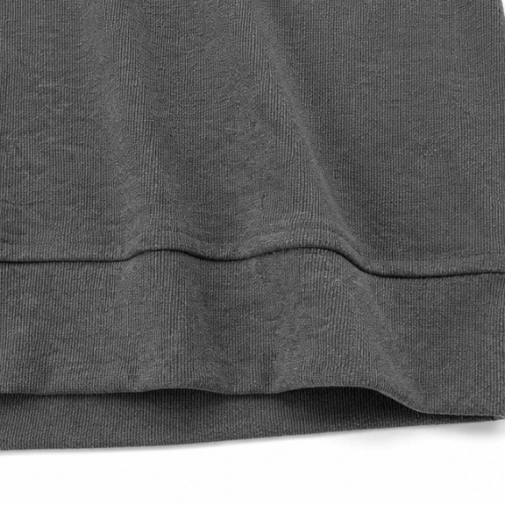 Damska Bluza Kapturowa Oversize Henley Listwa Guzikowa