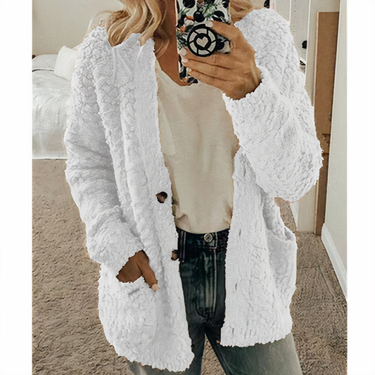 Chaqueta de punto de felpa | Karolina