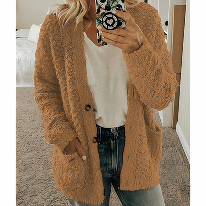 Chaqueta de punto de felpa | Karolina