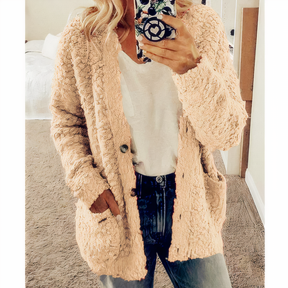 Chaqueta de punto de felpa | Karolina